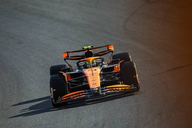 4 Lando Norris GBR, McLaren Formula 1 Team , F1 Grand Prix of the Netherlands at Circuit Zandvoort on August 23, 2024 in Zandvoort, Netherlands Photo by HOCH ZWEI Zandvoort Netherlands