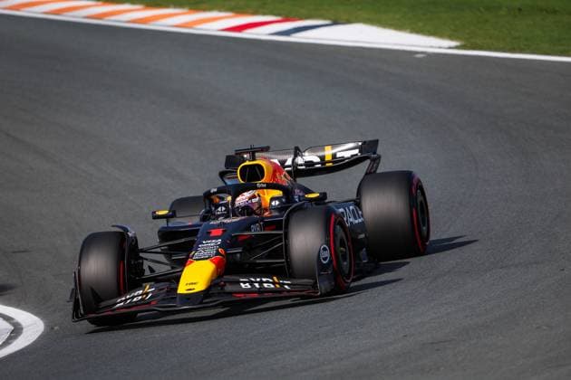 1 Max Verstappen NLD, Oracle Red Bull Racing , F1 Grand Prix of the Netherlands at Circuit Zandvoort on August 23, 2024 in Zandvoort, Netherlands Photo by HOCH ZWEI Zandvoort Netherlands