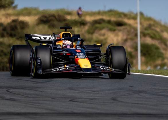 ZANDVOORT - Max Verstappen (Red Bull Racing) during the 2nd free practice prior to the F1 Grand Prix of the Netherlands at the Circuit of Zandvoort. ANP REMKO DE WAAL xVIxANPxSportx xxANPxIVx 506566657 originalFilename: 506566657.jpg
