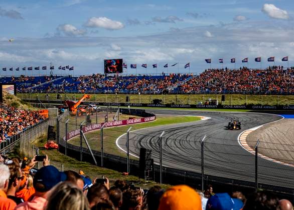 ZANDVOORT - Max Verstappen (Red Bull Racing) during the 2nd free practice prior to the F1 Grand Prix of the Netherlands at the Circuit of Zandvoort. ANP REMKO DE WAAL xVIxANPxSportx xxANPxIVx 506567264 originalFilename: 506567264.jpg