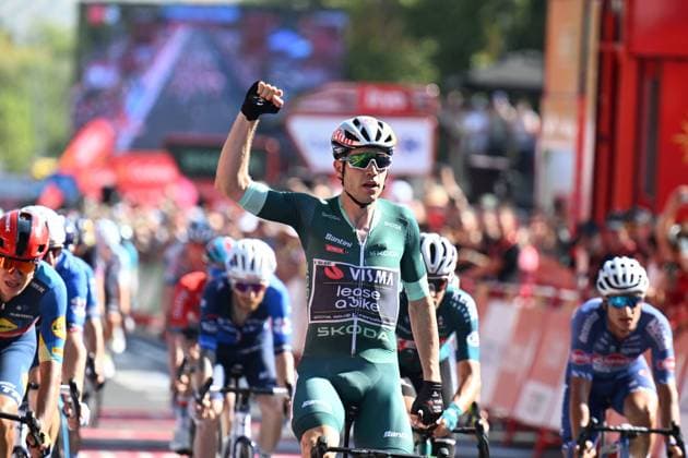 23-08-2024 Vuelta A Espana; Tappa 07 Archidona - Cordoba; 2024, Visma - Lease A Bike; Van Aert, Wout; Cordoba; 