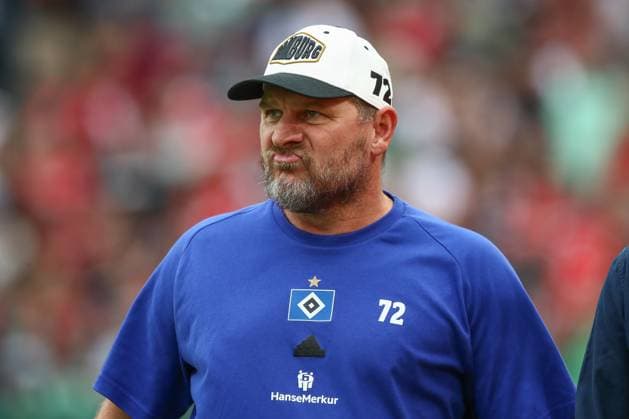 23 08 2024, xtgx, Soccer 2 Bundesliga, Hannover 96 Hamburger SV emspor, v l Steffen Baumgart HSV, Trainer DFL DFB REGULATIONS PROHIBIT ANY USE OF PHOTOGRAPHS as IMAGE SEQUENCES and or QUASI VIDEO Hannover