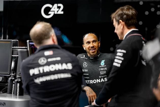 44 Lewis Hamilton GBR, Mercedes AMG Petronas F1 Team , F1 Grand Prix of the Netherlands at Circuit Zandvoort on August 23, 2024 in Zandvoort, Netherlands Photo by HOCH ZWEI Zandvoort Netherlands