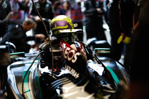 44 Lewis Hamilton GBR, Mercedes AMG Petronas F1 Team , F1 Grand Prix of the Netherlands at Circuit Zandvoort on August 23, 2024 in Zandvoort, Netherlands Photo by HOCH ZWEI Zandvoort Netherlands