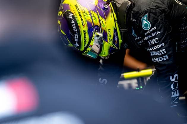 Sport Bilder des Tages ZANDVOORT, NETHERLANDS: Lewis Hamilton, racing for the Mercedes F1 team during the 2024 Formula 1 Dutch Grand Prix at the Circuit Zandvoort in Zandvoort, Netherlands
