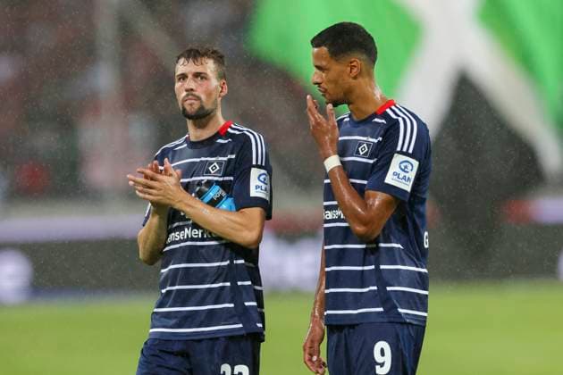 Jonas Meffert Hamburger SV and Robert Glatzel Hamburger SV look dejected, 2 Bundesliga, Hannover 96 vs Hamburger SV, Heinz von Heiden Arena, August 23, 2024 in Hanover, Germany Photo by Marco Steinbrenner DeFodi Images Jonas Meffert Hamburger SV and Robert Glatzel Hamburger SV look dejected, 2 Bundesliga, Hannover 96 vs Hamburger SV, Heinz von Heiden Arena, August 23, 2024 in Hanover, Germany Photo by Marco Steinbrenner DeFodi Images DFB DFL REGULATIONS PROHIBIT ANY USE OF PHOTOGRAPHS AS IMAGE SEQUENCES AND OR QUASI VIDEO Defodi 700 han hsv 20240823 096 Defodi-700 DFB DFL REGULATIONS PROHIBIT ANY USE OF PHOTOGRAPHS AS IMAGE SEQUENCES AND OR QUASI-VIDEO.