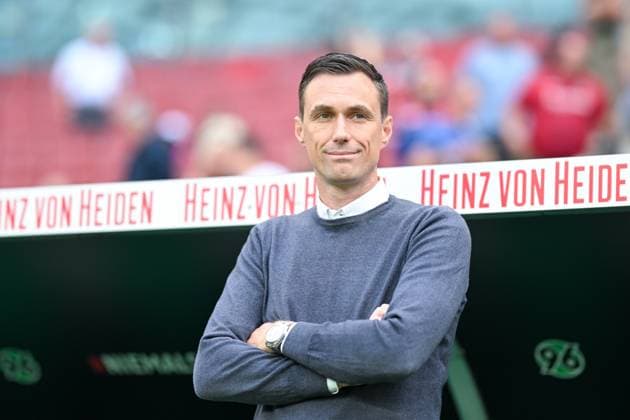 2 Bundesliga Hannover 06 Hamburger SV on 23 08 2024 at the HDI Arena in Hannover Sports Director Marcus Mann Hannover MT