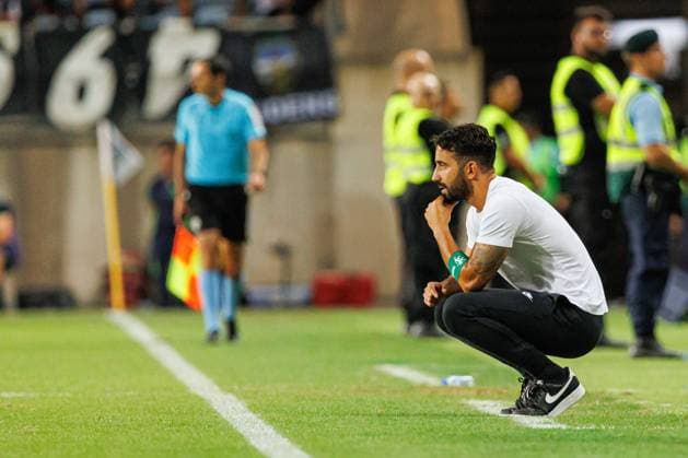 August 23, 2024, Faro, Portugal: Ruben Amorim (Sporting CP) seen during Liga Portugal game between teams of SC Farense and Sporting CP at Estadio Algarve. Final Score : SC Farense 0-5 Sorting CP Faro Portugal - ZUMAs197 20240823_aaa_s197_162 Copyright: xMaciejxRogowskix