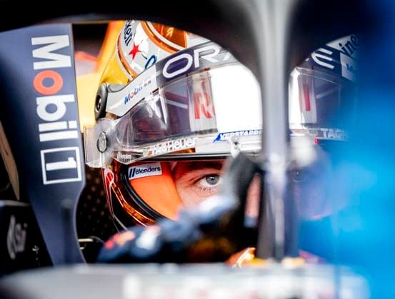 ZANDVOORT - Max Verstappen (Red Bull Racing) gets into his car during the third free practice session prior to the F1 Grand Prix of the Netherlands at the Circuit of Zandvoort. ANP REMKO DE WAAL xVIxANPxSportx xxANPxIVx 506611370 originalFilename: 506611370.jpg