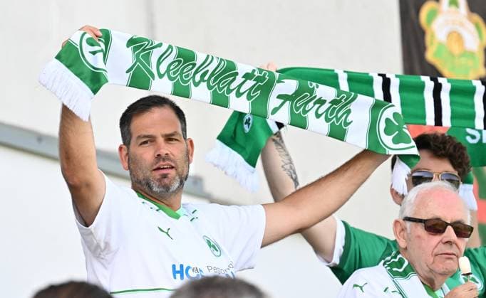 24 08 2024 Soccer Season 2024 2025 2 Soccer Bundesliga 03 Matchday SpVgg Greuther Fürth Kleeblatt SC Paderborn 07 SCP Sportfoto Zink xwoxzix DFL regulations prohibit any use of photographs as image sequences and or quasi video only for editorial use Kleeblattfan