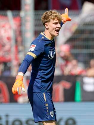 Goalkeeper Johannes Schenk SC Preussen Muenster gestures, 2 Bundesliga, Preußen Münster vs 1 FC Kaiserslautern, Preußenstadion on August 24, 2024 in Münster, Germany Photo by Marco Steinbrenner DeFodi Images Goalkeeper Johannes Schenk SC Preussen Muenster gestures, 2 Bundesliga, Preußen Münster vs 1 FC Kaiserslautern, Preußenstadion, August 24, 2024 in Münster, Germany Photo by Marco Steinbrenner DeFodi Images DFB DFL REGULATIONS PROHIBIT ANY USE OF PHOTOGRAPHS AS IMAGE SEQUENCES AND OR QUASI VIDEO Defodi 700 scp fcK 20240824 057 Defodi-700 DFB DFL REGULATIONS PROHIBIT ANY USE OF PHOTOGRAPHS AS IMAGE SEQUENCES AND OR QUASI-VIDEO.