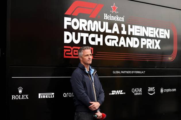 24 08 2024, xsvx, Motorsport FIA Formula 1, Grand Prix of the Netherlands 2024 emspor, v l TV expert Ralf Schumacher FIA REGULATIONS PROHIBIT ANY USE OF PHOTOGRAPHS as IMAGE SEQUENCES and or QUASI VIDEO Zandvoort