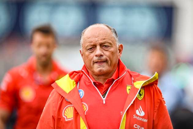24th August 2024; Circuit Zandvoort, Zandvoort, North Holland, Netherlands; Formula 1 Heineken Dutch Grand Prix 2024; Qualifying Day; Team Principle of Scuderia Ferrari Frederic Vasseur  ActionPlus12684986 GodfreyxPitt