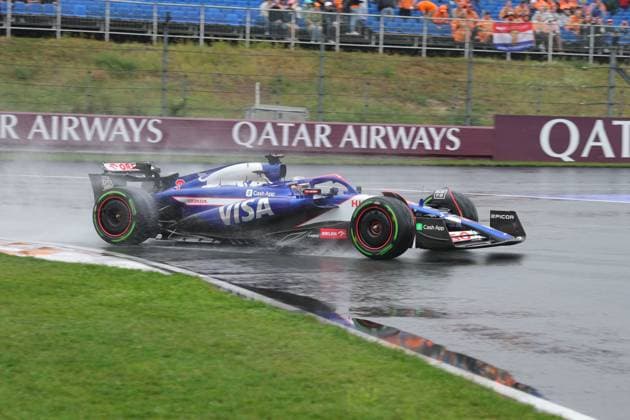 3 Daniel Ricciardo Visa Cash App RB Formula One Team Racing Bulls, 03 , Free Practice 3, FP3, Free Practice 3, NDL, Formula 1 World Championship, Dutch Grand Prix, Circuit Zandvoort, 24 08 2024 NDL, Formula 1 World Championship, Dutch Grand Prix, Netherlands, Circuit Zandvoort, 24 08 2024 Zandvoort Copyright: xEibner-Pressefoto AnnikaxGrafx EP_AGF
