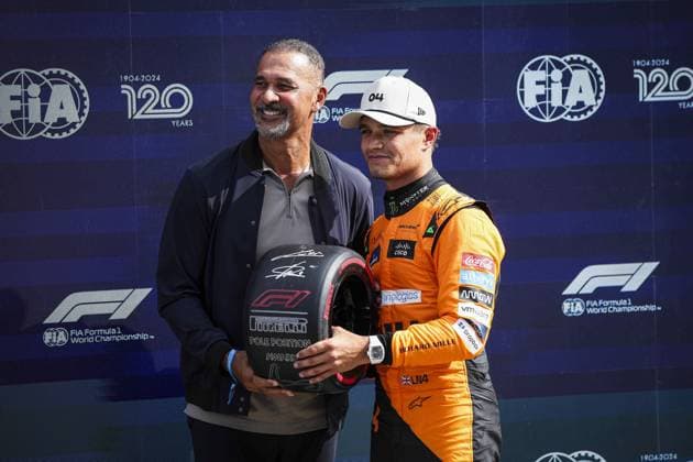 NORRIS Lando (gbr), McLaren F1 Team MCL38, portrait during the Formula 1 Heineken Dutch Grand Prix 2024, 15th round of the 2024 Formula One World Championship, WM, Weltmeisterschaft from August 23 to 25, 2024 on the Circuit Zandvoort, in Zandvoort, Netherlands - F1 - DUTCH GRAND PRIX 2024 DPPI Panoramic  240824_R15_OLANDA_DP_XB3_5096_