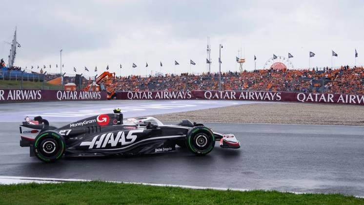 Nico Hulkenberg of Haas F1 during free practice ahead of the F1 Grand Prix of Netherlands at Circuit Park Zandvoort on August 24, 2024 in Zandvoort, Netherlands Defodi 704 MTB20240824F1ZandvDag3VrijeTr353316 Defodi-704