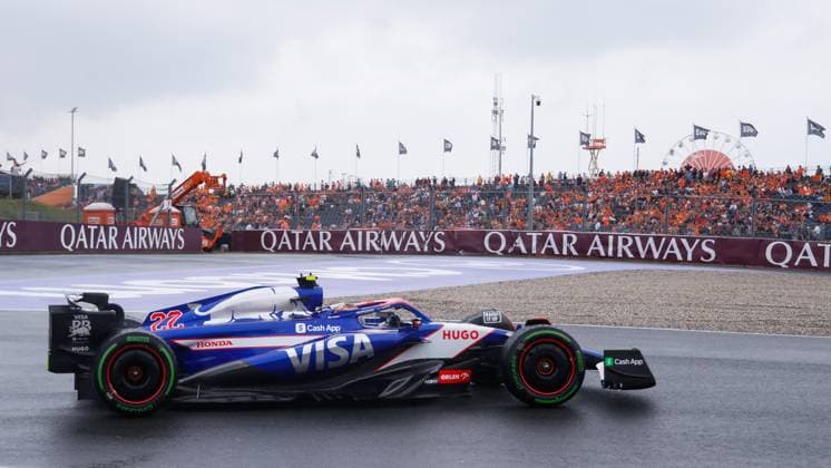Yuki Tsunoda of Visa Cash App RB F1 Team during free practice ahead of the F1 Grand Prix of Netherlands at Circuit Park Zandvoort on August 24, 2024 in Zandvoort, Netherlands Defodi 704 MTB20240824F1ZandvDag3VrijeTr353347 Defodi-704