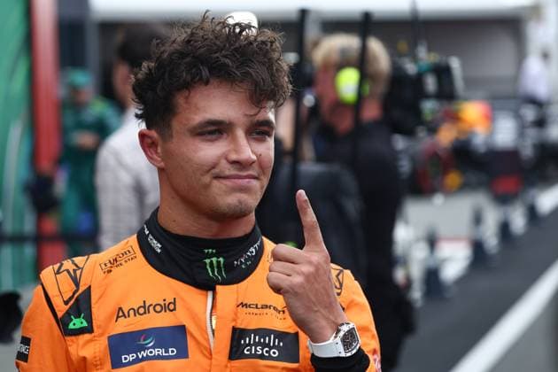 Formula 1, GP Netherlands in Zandvoort, Norris on pole