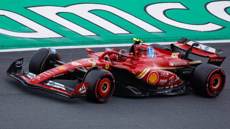 Carlos Sainz of Monaco and Scuderia Ferrari during qualifying ahead of the F1 Grand Prix of Netherlands at Circuit Park Zandvoort on August 24, 2024 in Zandvoort, Netherlands Defodi 704 MTB20240824F1ZandvDag3Vqualificatie353361 Defodi-704
