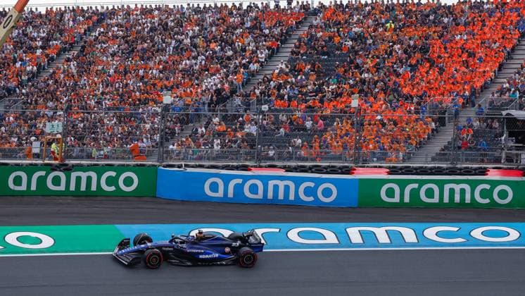 Alexander Albon of Williams Racing during qualifying ahead of the F1 Grand Prix of Netherlands at Circuit Park Zandvoort on August 24, 2024 in Zandvoort, Netherlands Defodi 704 MTB20240824F1ZandvDag3Vqualificatie353368 Defodi-704