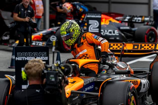 Zandvoort - 24-08-2024, Circuit Zandvoort, Lando Norris at the Formula 1 Netherlands Grand Prix 2024 Saturday Formula 1 Netherlands Grand Prix 2024 Saturday  x26104930x Copyright: