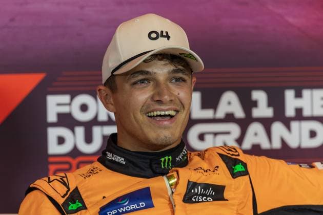 Circuit Zandvoort, Zandvoort, Netherlands. 24.August.2024; Lando Norris of Great Britain and McLaren F1 Team during Formula One Italian Grand Prix  (264124429)