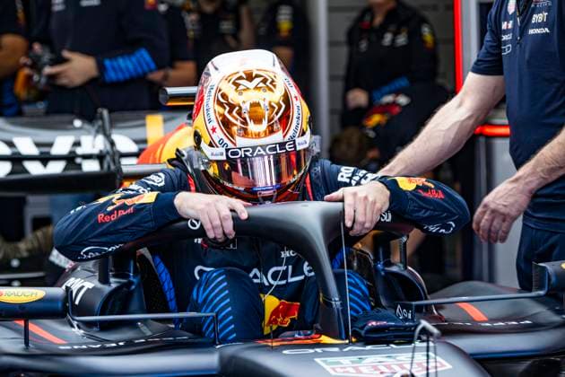 24th August 2024; Circuit Zandvoort, Zandvoort, North Holland, Netherlands; Formula 1 Heineken Dutch Grand Prix 2024; Qualifying Day; Max Verstappen (NED) gets in his RB19 of Oracle Red Bull Racing as he prepares for the qualifying session  ActionPlus12685477 GodfreyxPitt