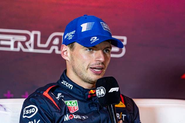 24th August 2024; Circuit Zandvoort, Zandvoort, North Holland, Netherlands; Formula 1 Heineken Dutch Grand Prix 2024; Qualifying Day; Max Verstappen (NED) after qualifying in second for the race tomorrow  ActionPlus12685528 GodfreyxPitt