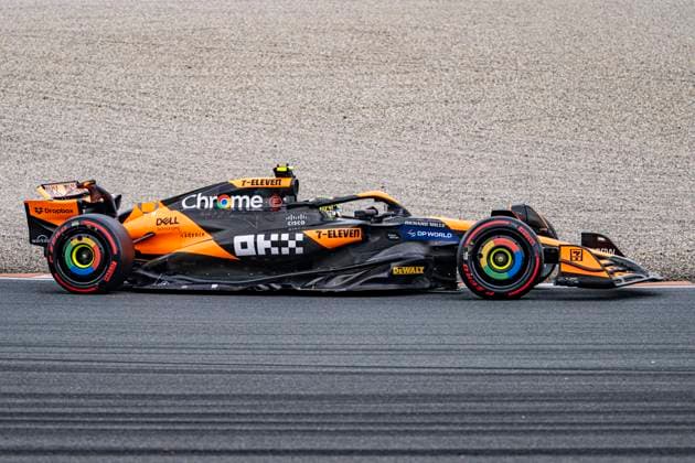 24th August 2024; Circuit Zandvoort, Zandvoort, North Holland, Netherlands; Formula 1 Heineken Dutch Grand Prix 2024; Qualifying Day; Lando Norris (GBR) in the MCL60 of McLaren in qualifying  ActionPlus12685520 GodfreyxPitt