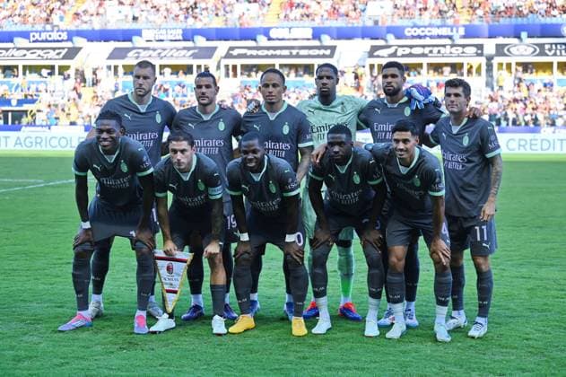 - Serie A - Parma Calcio vs AC Milan milan ac during Parma Calcio vs AC Milan, Italian soccer Serie A match in Parma, Italy, August 24 2024 Parma Italy  Copyright: xIPAxSport ABACAx