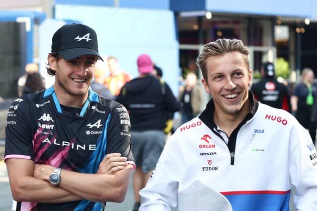 F1 Grand Prix Of The Netherlands 2024 Jack Doohan and Liam Lawson ahead of the Formula 1 Grand Prix of The Netherlands at Circuit Zandvoort in Zandvoort, Netherlands on August 25, 2024. Zandvoort Netherlands  Copyright: xJakubxPorzyckix originalFilename:porzycki-f1grandp240825_npT7y.jpg