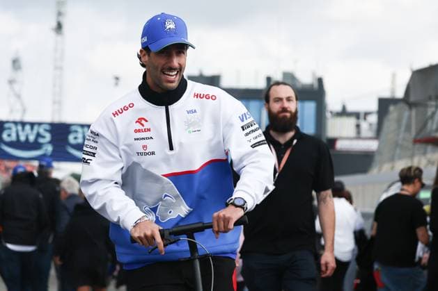 F1 Grand Prix Of The Netherlands 2024 Daniel Ricciardo of RB ahead of the Formula 1 Grand Prix of The Netherlands at Circuit Zandvoort in Zandvoort, Netherlands on August 25, 2024. Zandvoort Netherlands  Copyright: xJakubxPorzyckix originalFilename:porzycki-f1grandp240825_nps6j.jpg