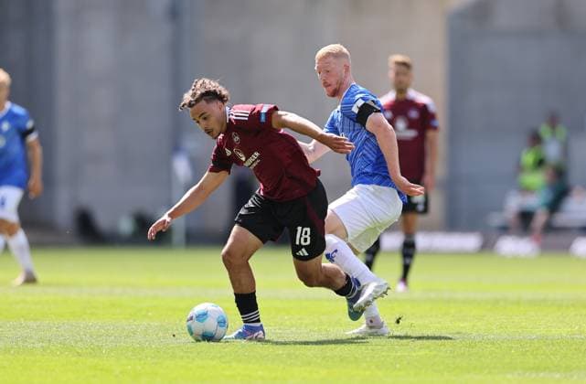 25 08 2024, xdcx, Soccer 2 Bundesliga, SV Darmstadt 98 1 FC Nürnberg, emonline, emspor, despor, v l , Rafael Lubach 1 FC Nürnberg , Kai Klefisch SV Darmstadt 98 DFL DFB REGULATIONS PROHIBIT ANY USE OF PHOTOGRAPHS AS IMAGE SEQUENCES AND OR QUASI VIDEO Copyright: HMBxMedia Claus