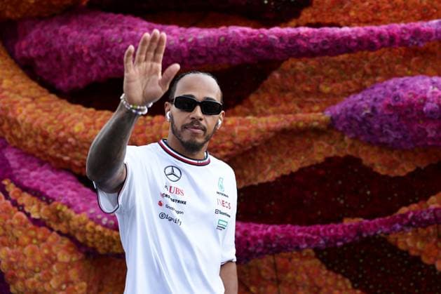 F1 Grand Prix Of The Netherlands 2024 Lewis Hamilton of Mercedes at drivers parade ahead of the Formula 1 Grand Prix of The Netherlands at Circuit Zandvoort in Zandvoort, Netherlands on August 25, 2024. Zandvoort Poland  Copyright: xJakubxPorzyckix originalFilename:porzycki-f1grandp240825_npS2V.jpg