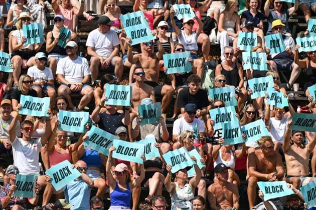 Beach volleyball, Beachvolleyball tournament of Futures category, Spain vs Czechia, on August 25, 2024, in Brno, Czech Republic. (CTKxPhoto VaclavxSalek) CTKPhotoP2024082503176  CTKPhotoP2024082503176