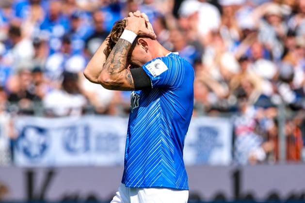 Matej Maglica SV Darmstadt 98, 05 is disappointed about a missed goal chance GER, SV Darmstadt 98 vs 1 FC Nuernberg, Football, 2 Bundesliga, Matchday 3, Season 2024 2025, 25 08 2024 DFL REGULATIONS PROHIBIT ANY USE OF PHOTOGRAPHS as IMAGE SEQUENCES and or QUASI VIDEO GER, SV Darmstadt 98 vs 1 FC Nuernberg Football, 2 Bundesliga, Matchday 3, Season 2024 2025, 25 08 2024 Darmstadt Copyright: xEibner-Pressefoto FlorianxWieganx EP_FWD