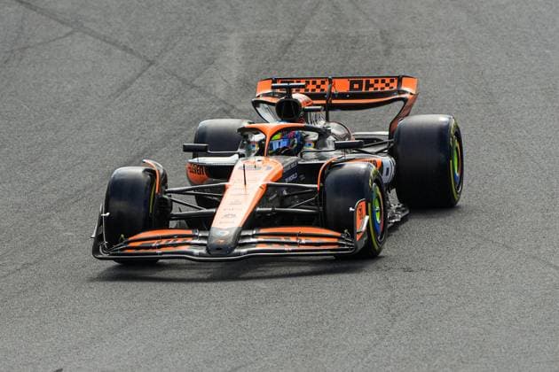 2024-08-25 F1 - Heineken Dutch GP - Grand Prix Race ZANDVOORT, NETHERLANDS - AUGUST 25: Oscar Piastri of McLaren competing in the Grand Prix Race during F1 - Heineken Dutch GP on August 25, 2024 in Zandvoort, Netherlands. Zandvoort Netherlands Content not available for redistribution in The Netherlands directly or indirectly through any third parties. Copyright: xAndrexWeeningx