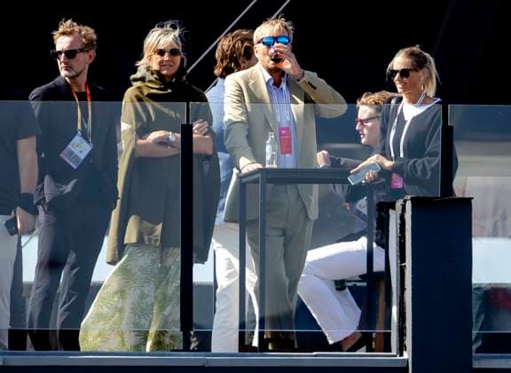 ZANDVOORT - Prince Bernhard, Queen Maxima and King Willem-Alexander during the F1 Grand Prix of the Netherlands at the Circuit of Zandvoort. ANP SEM VAN DER WAL xVIxANPxSportx xxANPxIVx 506721677 originalFilename: 506721677.jpg