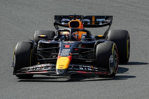 2024-08-25 F1 - Heineken Dutch GP - Grand Prix Race ZANDVOORT, NETHERLANDS - AUGUST 25: Max Verstappen of Red Bull Racing competing in the Grand Prix Race during F1 - Heineken Dutch GP on August 25, 2024 in Zandvoort, Netherlands. Zandvoort Netherlands Content not available for redistribution in The Netherlands directly or indirectly through any third parties. Copyright: xAndrexWeeningx