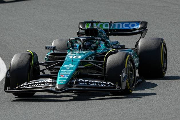 2024-08-25 F1 - Heineken Dutch GP - Grand Prix Race ZANDVOORT, NETHERLANDS - AUGUST 25: Lance Stroll of Aston Martin competing in the Grand Prix Race during F1 - Heineken Dutch GP on August 25, 2024 in Zandvoort, Netherlands. Zandvoort Netherlands Content not available for redistribution in The Netherlands directly or indirectly through any third parties. Copyright: xAndrexWeeningx
