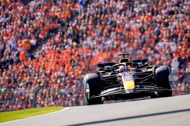 ZANDVOORT - Max Verstappen (Red Bull Racing) during the F1 Grand Prix of the Netherlands at the Circuit of Zandvoort. ANP SEM VAN DER WAL xVIxANPxSportx xxANPxIVx 506722404 originalFilename: 506722404.jpg