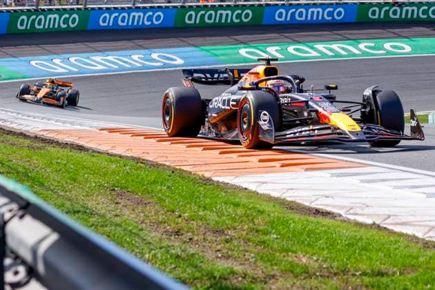 Max Verstappen of the Netherlands and Oracle Red Bull Racing and Lando Norris of Great Britain and McLaren Formula 1 Team during the F1 Grand Prix of Netherlands at Circuit Park Zandvoort on August 25, 2024 in Zandvoort, Netherlands Defodi 704 MTB20240825F1MTBPhoto 4006 Defodi-704
