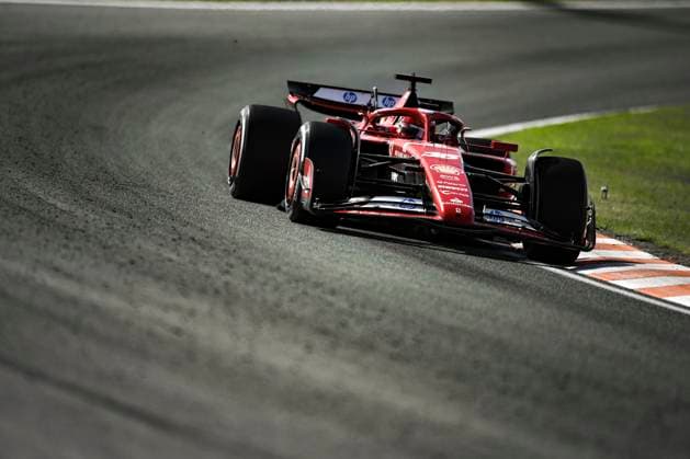 16 LECLERC Charles (mco), Scuderia Ferrari SF-24, action during the Formula 1 Heineken Dutch Grand Prix 2024, 15th round of the 2024 Formula One World Championship, WM, Weltmeisterschaft from August 23 to 25, 2024 on the Circuit Zandvoort, in Zandvoort, Netherlands - F1 - DUTCH GRAND PRIX 2024 DPPI Panoramic  240825_R15_OLANDA_DP_XB3_6621_