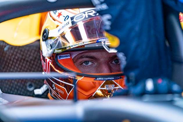 25th August 2024; Circuit Zandvoort, Zandvoort, North Holland, Netherlands; Formula 1 Heineken Dutch Grand Prix 2024; Race Day; Max Verstappen (NED) is focussed on the grid before the race starts  ActionPlus12686032 GodfreyxPitt