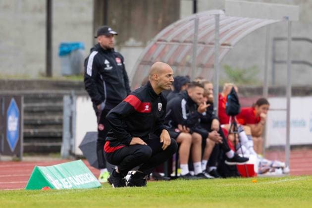 Ingolstadt, Germany 25 August 2024 2 BL Women 2024 2025 FC Ingolstadt 04 vs 1 FC Nürnberg In the picture in the foreground coach Miren Catovic FCI MTV Stadion Bayern Copyright: xFotostandx xSchaeferx