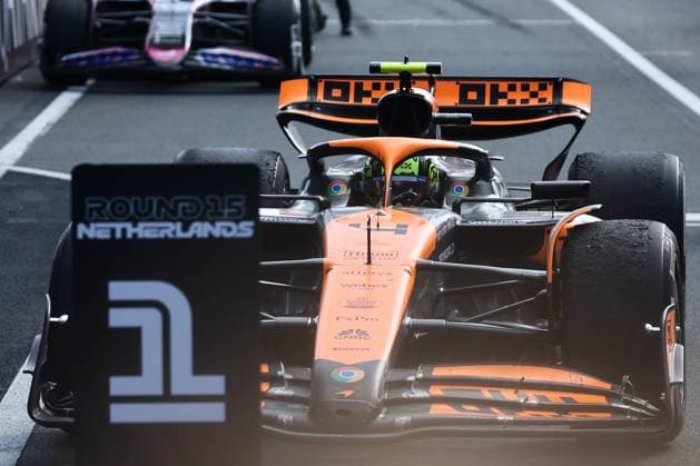 F1 Grand Prix Of The Netherlands 2024 Lando Norris of McLaren after the Formula 1 Grand Prix of The Netherlands at Circuit Zandvoort in Zandvoort, Netherlands on August 25, 2024. Zandvoort Netherlands  Copyright: xJakubxPorzyckix originalFilename:porzycki-f1grandp240825_npEgD.jpg