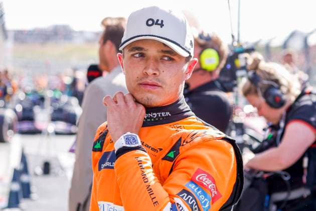 Winner Lando Norris of Great Britain and McLaren Formula 1 Team looks on during the F1 Grand Prix of Netherlands at Circuit Park Zandvoort on August 25, 2024 in Zandvoort, Netherlands Defodi 704 MTB20240825F1MTBPhoto 5745 Defodi-704
