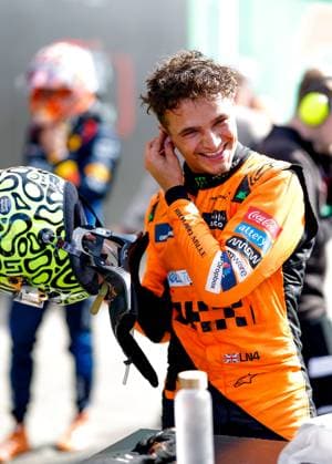 4 Lando Norris GBR, McLaren Formula 1 Team , F1 Grand Prix of the Netherlands at Circuit Zandvoort on August 25, 2024 in Zandvoort, Netherlands Photo by HOCH ZWEI Zandvoort Netherlands