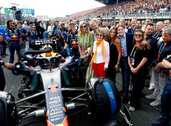 King Willem Alexander, Queen Maxima, Princess Alexia, and members of the Royal House of the Netherlands, F1 Grand Prix of the Netherlands at Circuit Zandvoort on August 25, 2024 in Zandvoort, Netherlands Photo by HOCH ZWEI Zandvoort Netherlands