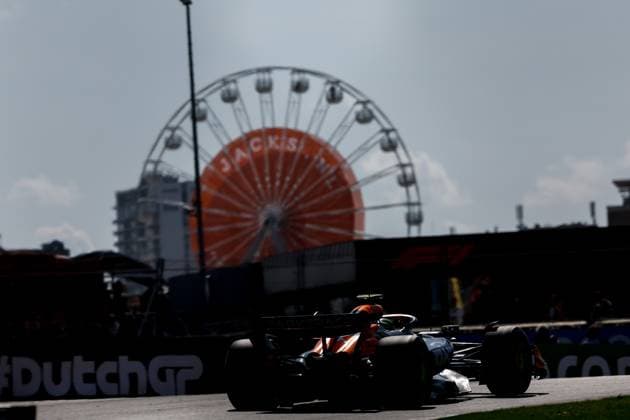 4 Lando Norris GBR, McLaren Formula 1 Team , F1 Grand Prix of the Netherlands at Circuit Zandvoort on August 25, 2024 in Zandvoort, Netherlands Photo by HOCH ZWEI Zandvoort Netherlands